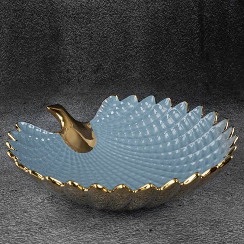 PATERA DEKORACYJNA HIRAL 33 X 33 X 8 CM NIEBIESKI PATERA DEKORACYJNA HIRAL 33 X 33 X 8 CM NIEBIESKI