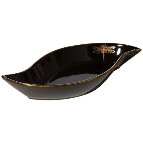 PATERA DEKORACYJNA LORI (02) 36 X 18 X 5 CM CZARNY PATERA DEKORACYJNA LORI (02) 36 X 18 X 5 CM CZARNY