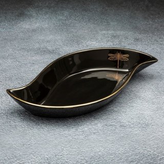PATERA DEKORACYJNA LORI (02) 36 X 18 X 5 CM CZARNY