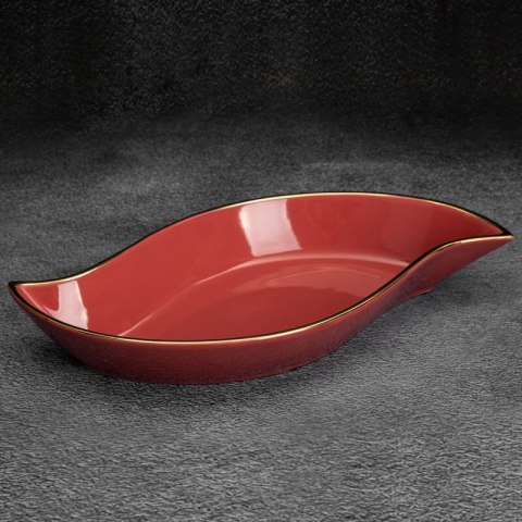 PATERA DEKORACYJNA SIBEL (02) 36 X 19 X 6 CM CIEMNORÓŻOWY PATERA DEKORACYJNA SIBEL (02) 36 X 19 X 6 CM CIEMNORÓŻOWY