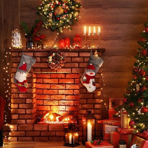 ŚWIĄTECZNA OZDOBA MERY 50 CM SZARY ŚWIĄTECZNA OZDOBA MERY 50 CM SZARY