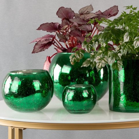 SZKŁO DEKORACYJNE VERRE3 (3) FI 12 X 12 CM ZIELONY SZKŁO DEKORACYJNE VERRE3 (3) FI 12 X 12 CM ZIELONY