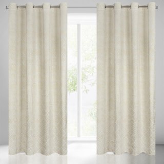 ZASŁONA GOTOWA ARETA 140 X 250 CM KREMOWY