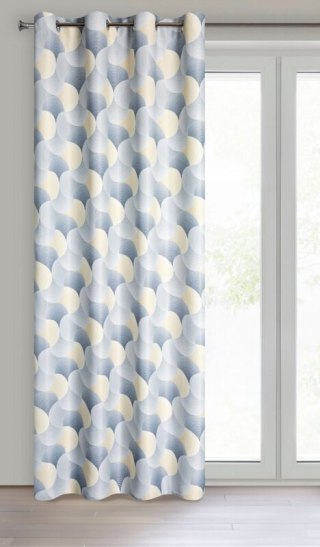 ZASŁONA GOTOWA ASETA 140 X 250 CM SZARY