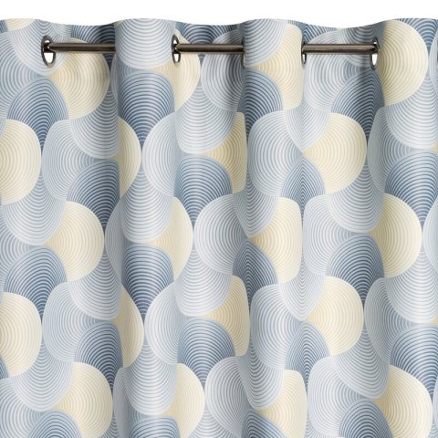 ZASŁONA GOTOWA ASETA 140 X 250 CM SZARY ZASŁONA GOTOWA ASETA 140 X 250 CM SZARY