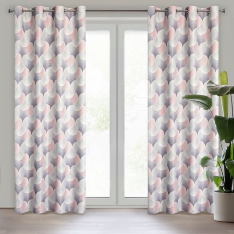 ZASŁONA GOTOWA ASETA 140 X 250 CM SZARY ZASŁONA GOTOWA ASETA 140 X 250 CM SZARY