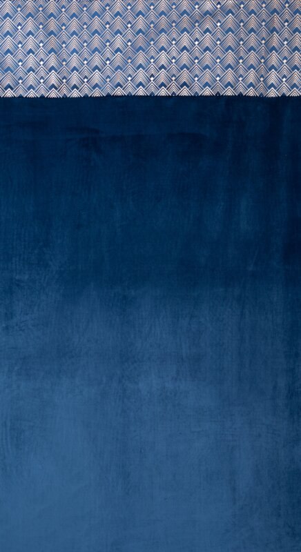 ZASŁONA GOTOWA ELEN 140 X 250 CM GRANATOWY ZASŁONA GOTOWA ELEN 140 X 250 CM GRANATOWY