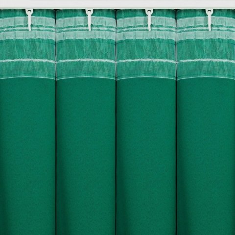 ZASŁONA GOTOWA MILAN NA TAŚMIE 140 X 300 CM CIEMNOZIELONY ZASŁONA GOTOWA MILAN NA TAŚMIE 140 X 300 CM CIEMNOZIELONY