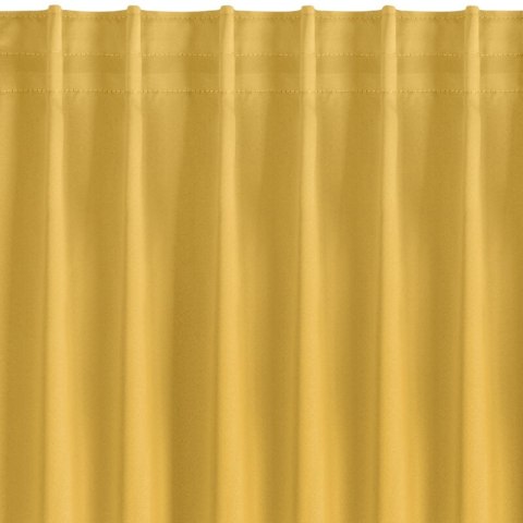 ZASŁONA GOTOWA MILAN NA TAŚMIE 140 X 300 CM MUSZTARDOWY ZASŁONA GOTOWA MILAN NA TAŚMIE 140 X 300 CM MUSZTARDOWY