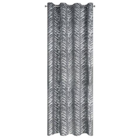 ZASŁONA GOTOWA SARA 140 X 250 CM STALOWY ZASŁONA GOTOWA SARA 140 X 250 CM STALOWY