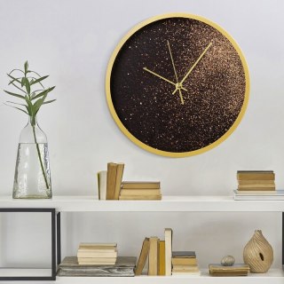 ZEGAR DEKORACYJNY 20 O 78 X 6 CM CZARNY