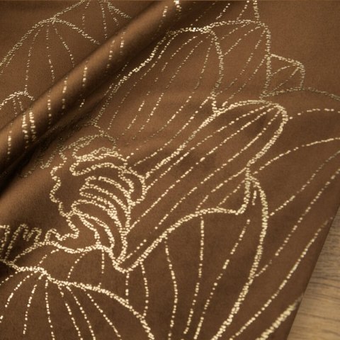 OBRUS BLINK 13 35 X 140 CM BRĄZOWY