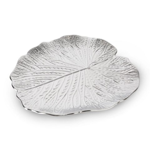 PATERA DEKORACYJNA KALINA (01) 33 X 33 X 2 CM SREBRNY PATERA DEKORACYJNA KALINA (01) 33 X 33 X 2 CM SREBRNY