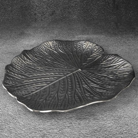 PATERA DEKORACYJNA KALINA (01) 33 X 33 X 2 CM SREBRNY PATERA DEKORACYJNA KALINA (01) 33 X 33 X 2 CM SREBRNY