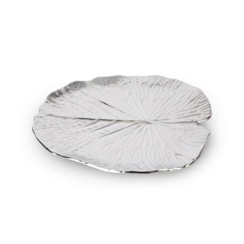 PATERA DEKORACYJNA KALINA (02) 27 X 27 X 2 CM SREBRNY PATERA DEKORACYJNA KALINA (02) 27 X 27 X 2 CM SREBRNY