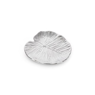 PATERA DEKORACYJNA KALINA (03) 16 X 16 X 2 CM SREBRNY