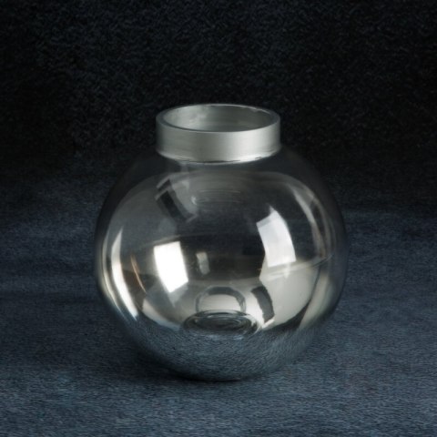 ŚWIĄTECZNE SZKŁO DEKORACYJNE ZOJA FI 15 X 15 CM SREBRNY ŚWIĄTECZNE SZKŁO DEKORACYJNE ZOJA FI 15 X 15 CM SREBRNY