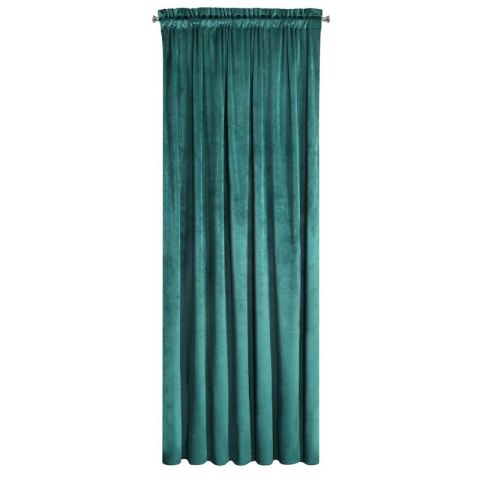 ZASŁONA GOTOWA D91 ROSA NA TAŚMIE 140 X 270 CM CIEMNOTURKUSOWY ZASŁONA GOTOWA D91 ROSA NA TAŚMIE 140 X 270 CM CIEMNOTURKUSOWY