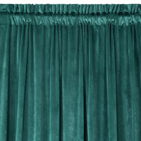 ZASŁONA GOTOWA D91 ROSA NA TAŚMIE 140 X 270 CM CIEMNOTURKUSOWY ZASŁONA GOTOWA D91 ROSA NA TAŚMIE 140 X 270 CM CIEMNOTURKUSOWY