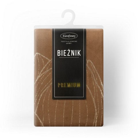 OBRUS BLINK 12 35 X 140 CM BRĄZOWY OBRUS BLINK 12 35 X 140 CM BRĄZOWY