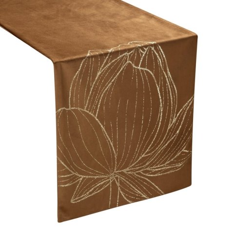 OBRUS BLINK 12 35 X 140 CM BRĄZOWY OBRUS BLINK 12 35 X 140 CM BRĄZOWY