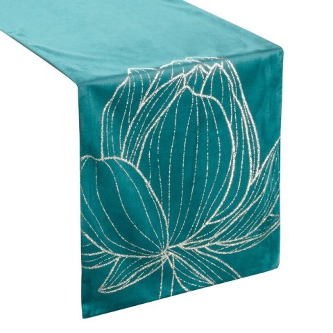 OBRUS BLINK 12 35 X 140 CM CIEMNOTURKUSOWY OBRUS BLINK 12 35 X 140 CM CIEMNOTURKUSOWY