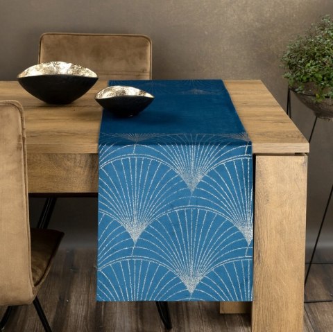 OBRUS BLINK 14 35 X 140 CM GRANATOWY OBRUS BLINK 14 35 X 140 CM GRANATOWY