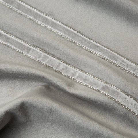 OBRUS GLEN 3 35 X 140 CM SREBRNY OBRUS GLEN 3 35 X 140 CM SREBRNY