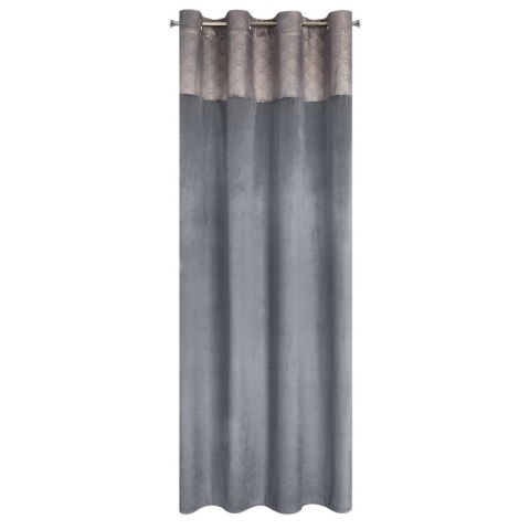 ZASŁONA GOTOWA D91 AGNES 140 X 250 CM GRAFITOWY ZASŁONA GOTOWA D91 AGNES 140 X 250 CM GRAFITOWY