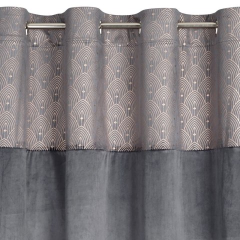 ZASŁONA GOTOWA D91 AGNES 140 X 250 CM GRAFITOWY ZASŁONA GOTOWA D91 AGNES 140 X 250 CM GRAFITOWY