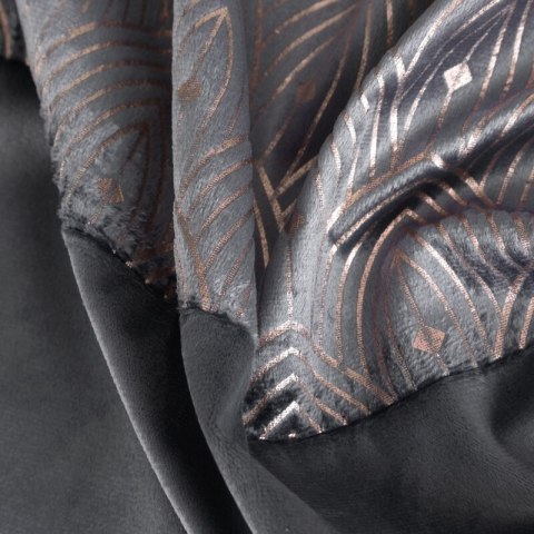 ZASŁONA GOTOWA D91 AGNES 140 X 250 CM GRAFITOWY ZASŁONA GOTOWA D91 AGNES 140 X 250 CM GRAFITOWY