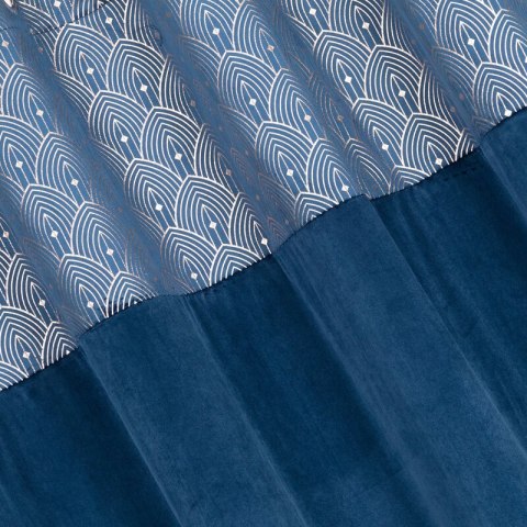 ZASŁONA GOTOWA D91 AGNES 140 X 250 CM GRANATOWY ZASŁONA GOTOWA D91 AGNES 140 X 250 CM GRANATOWY