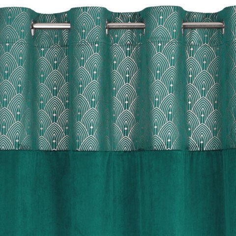 ZASŁONA GOTOWA D91 AGNES 140 X 250 CM TURKUSOWY ZASŁONA GOTOWA D91 AGNES 140 X 250 CM TURKUSOWY