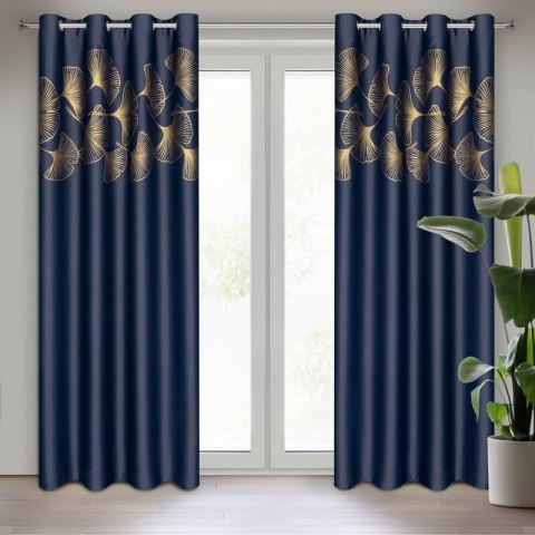 ZASŁONA GOTOWA HARMONY 140 X 250 CM GRANATOWY ZASŁONA GOTOWA HARMONY 140 X 250 CM GRANATOWY