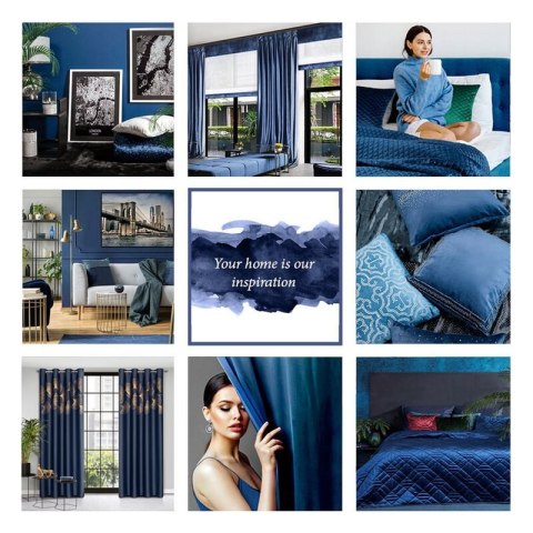 ZASŁONA GOTOWA HARMONY 140 X 250 CM GRANATOWY ZASŁONA GOTOWA HARMONY 140 X 250 CM GRANATOWY