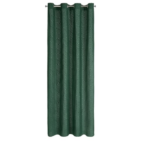 ZASŁONA GOTOWA INGA 140 X 250 CM CIEMNOZIELONY ZASŁONA GOTOWA INGA 140 X 250 CM CIEMNOZIELONY
