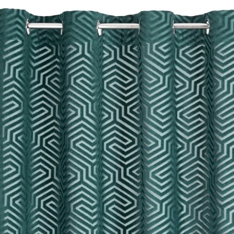 ZASŁONA GOTOWA INGA NA TAŚMIE 140 X 250 CM TURKUSOWY ZASŁONA GOTOWA INGA NA TAŚMIE 140 X 250 CM TURKUSOWY