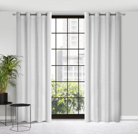 ZASŁONA GOTOWA ISLA 140 X 250 CM BIAŁY