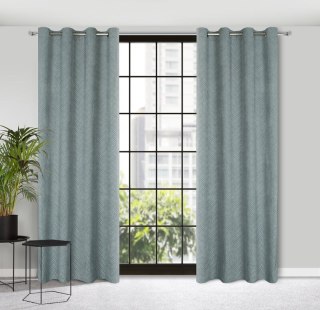 ZASŁONA GOTOWA ISLA 140 X 250 CM STALOWY