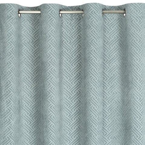 ZASŁONA GOTOWA ISLA 140 X 250 CM STALOWY ZASŁONA GOTOWA ISLA 140 X 250 CM STALOWY