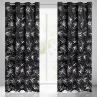 ZASŁONA GOTOWA STELLA 140 X 250 CM CZARNY