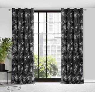 ZASŁONA GOTOWA STELLA 140 X 250 CM CZARNY