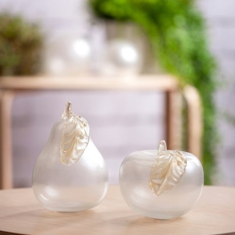 SZKLANA KULA DEKORACYJNA GABI (01) FI 14 X 14 CM BIAŁY SZKLANA KULA DEKORACYJNA GABI (01) FI 14 X 14 CM BIAŁY
