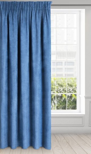 ZASŁONA GOTOWA AMAYA NA TAŚMIE 140 X 250 CM GRANATOWY