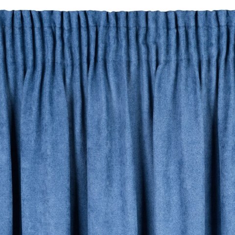 ZASŁONA GOTOWA AMAYA NA TAŚMIE 140 X 250 CM GRANATOWY ZASŁONA GOTOWA AMAYA NA TAŚMIE 140 X 250 CM GRANATOWY