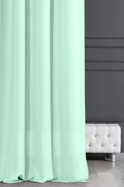 ZASŁONA GOTOWA D91 ADORE 140 X 250 CM JASNOMIĘTOWY ZASŁONA GOTOWA D91 ADORE 140 X 250 CM JASNOMIĘTOWY