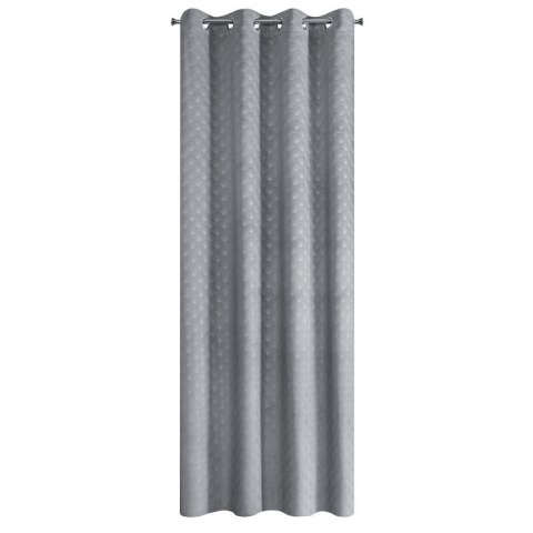 ZASŁONA GOTOWA JULIA 140 X 250 CM STALOWY ZASŁONA GOTOWA JULIA 140 X 250 CM STALOWY