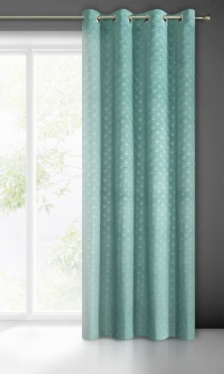 ZASŁONA GOTOWA JULIA 140 X 250 CM TURKUSOWY