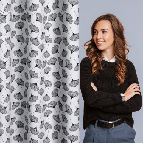 ZASŁONA GOTOWA KEMI 140 X 250 CM BIAŁY