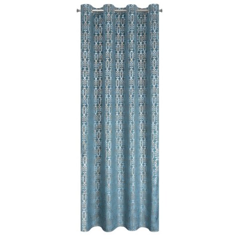 ZASŁONA GOTOWA LAURA 140 X 250 CM NIEBIESKI ZASŁONA GOTOWA LAURA 140 X 250 CM NIEBIESKI